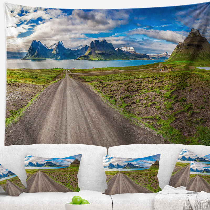 Landscape Polyester Tapestry, 50" H x 60" W
