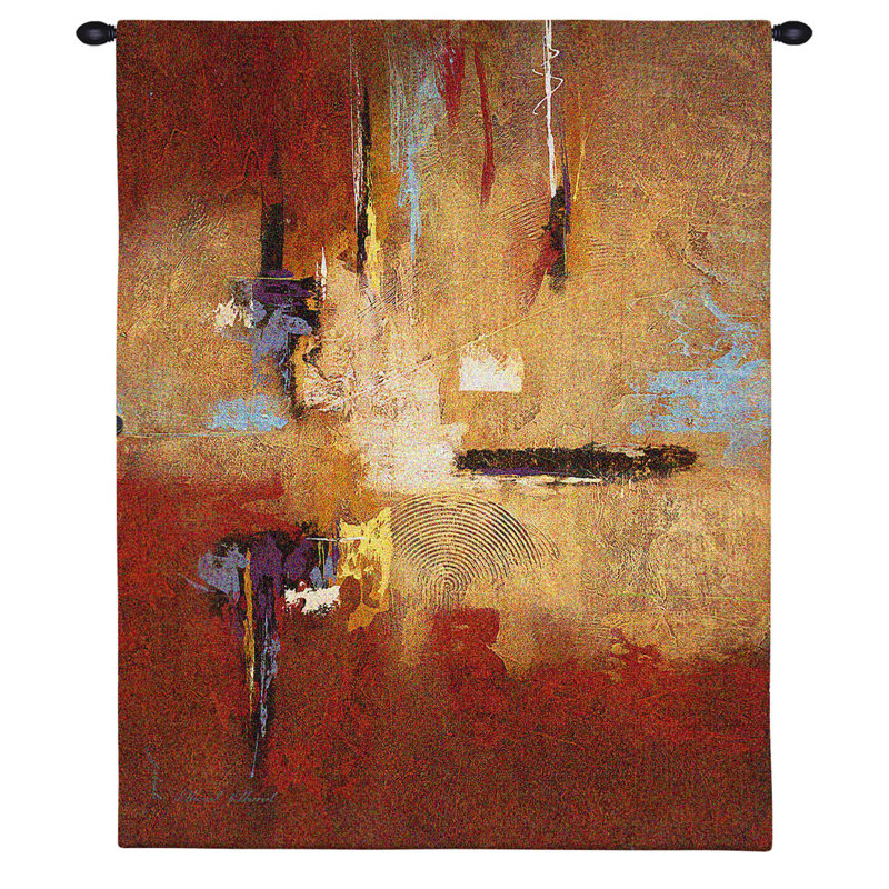 Tapisserie dorée, H 60 po x l 48 po