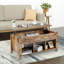 Table basse à 4 pieds avec rangement Hairston