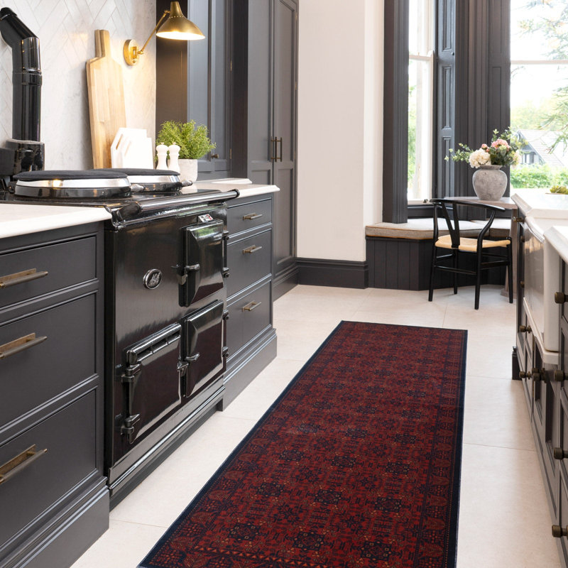 Kwak Abstract Machine Tufted Area Rug, 80cm x 300cm