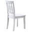 Chaise d'appoint en bois massif Ankit