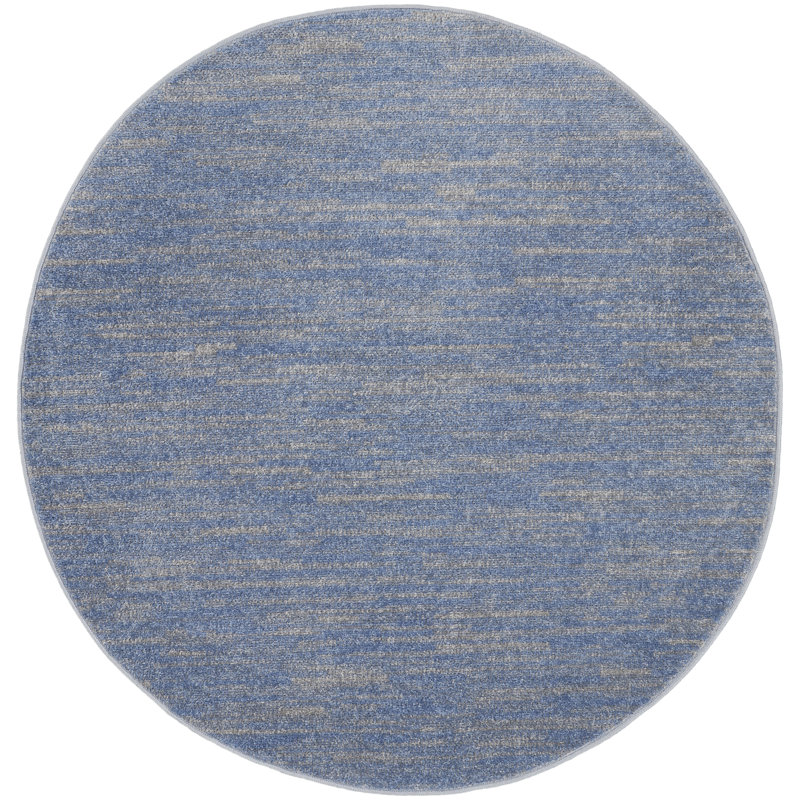 Yitsel Indoor / Outdoor Rug, Round 4'