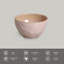 Organic Soup/Fruit Bowl Litchi Stoneware 18.87 Oz