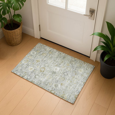 Premium Machine Washable Verlin AMF1770 Damask Rug