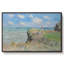 The Cliff Walk at Pourville, 1882 - Claude Monet, toile tendue avec châssis-132874855-132874858