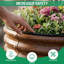 Potager surélevé modulaire en métal galvanisé de 43 cm de hauteur (paquet de 3), jardinière ronde en métal de 60 x 60 cm pour la plantation de plantes et de légumes-131376470