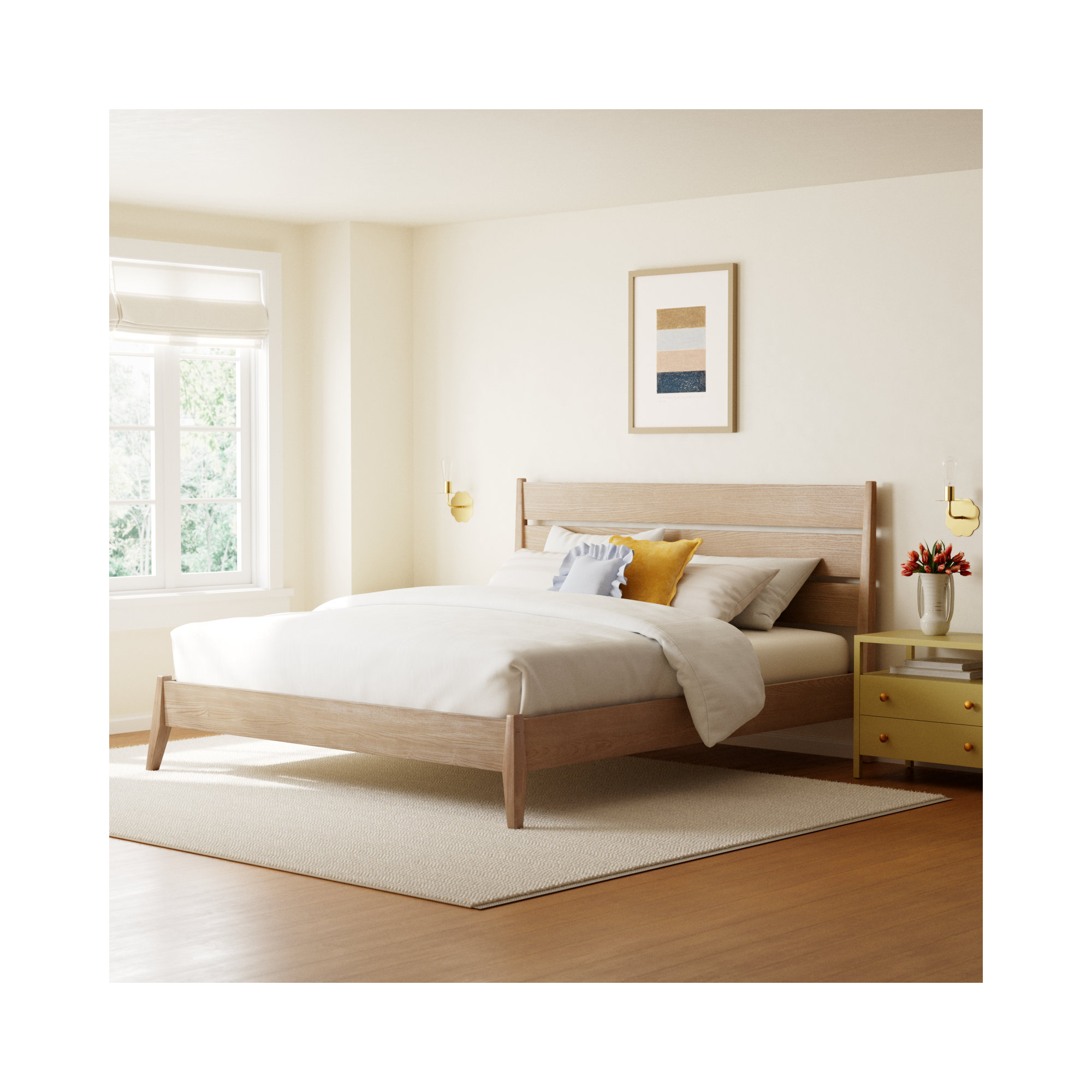 Lewis Platform Bed, California King