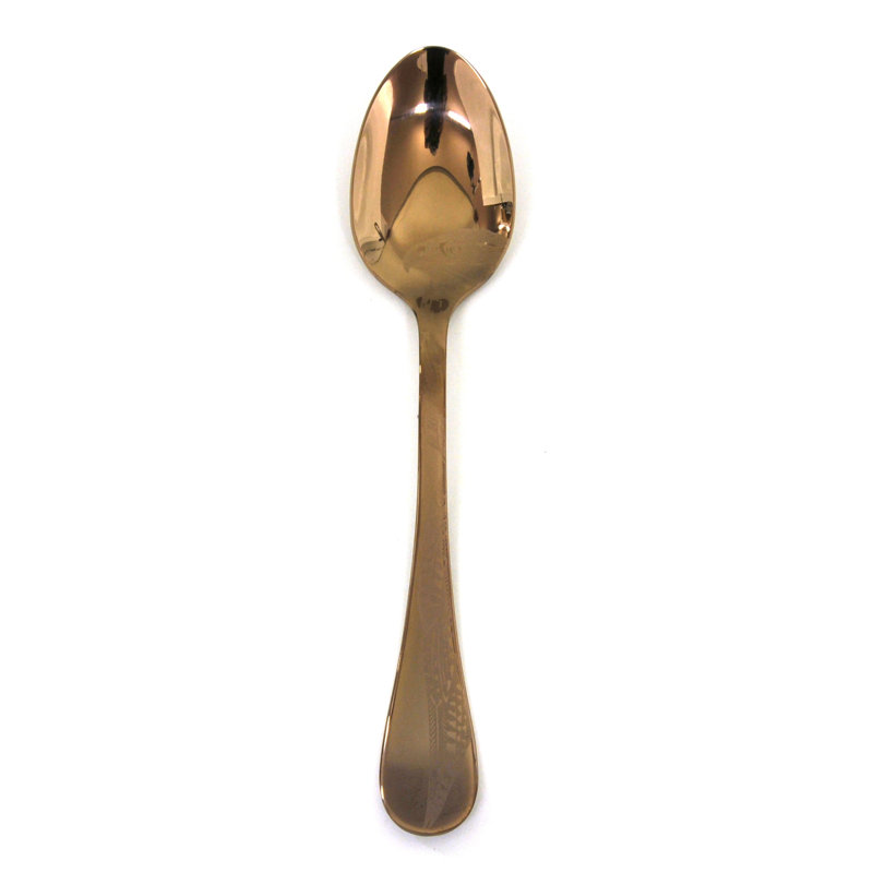 Caccia Serving Spoon, Bronzo