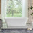 66.9" x 29.5" Freestanding Soaking Acrylic Bathtub-88388743