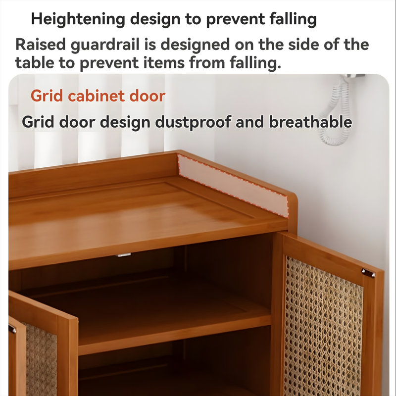 Household Large Capacity Multi Layer Bamboo Shoe Rack - Simple And Stable, Space Saving