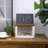 Solid Wood Locking Mail box