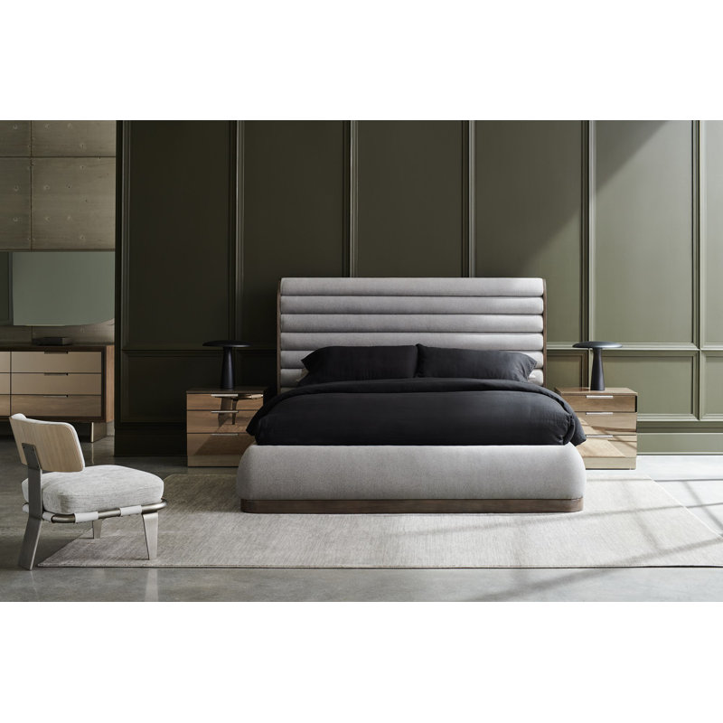 La Moda Upholstered Bed, King