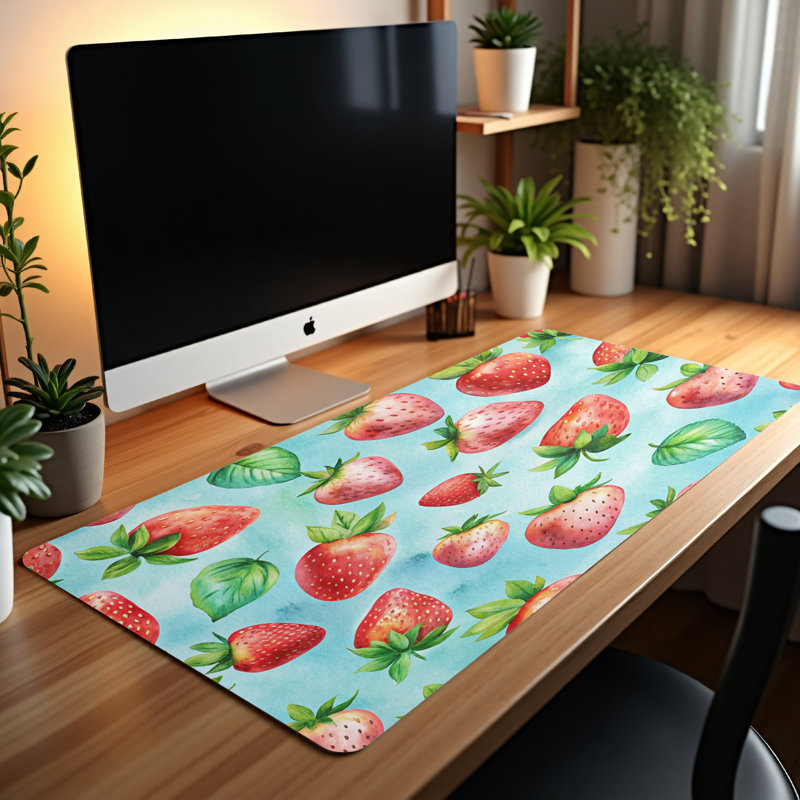Polyester Desk Pad, 31.5x15.5