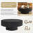 Round Coffee Table with 6.8" Thick Tabletop-1313222465