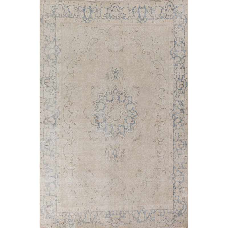 Tapis traditionnel délavé 8 x 11