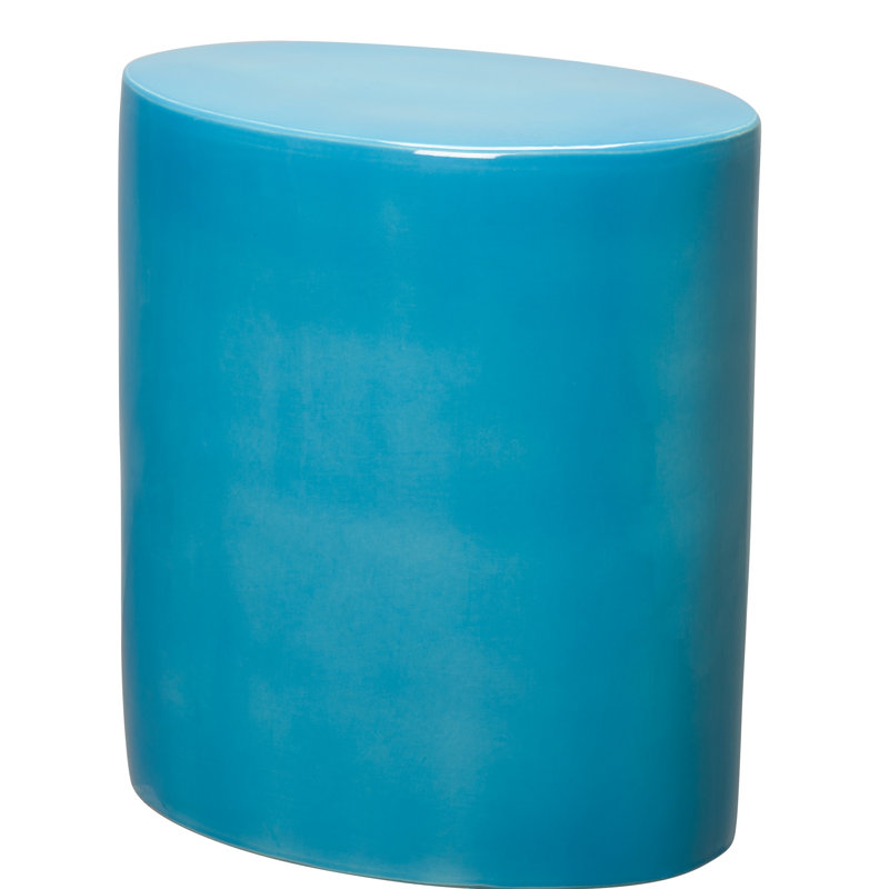 Tabouret de jardin Diezel, Turquoise