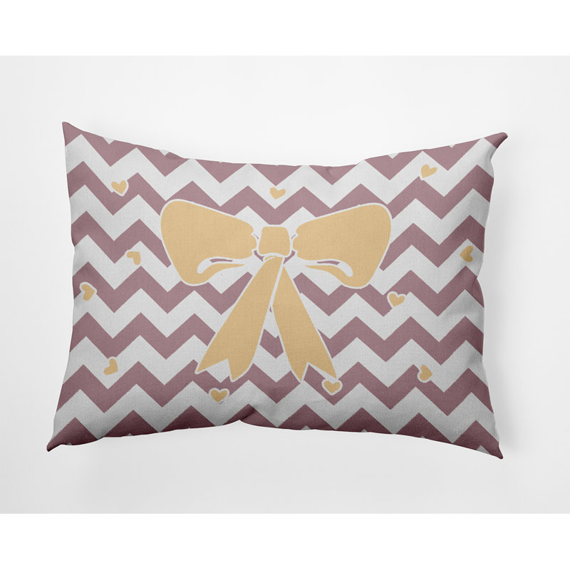 Geometric Reversible Throw Pillow, 14" H x 20" W, Rectangle