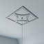 Médaillon de plafond 16 po x 16 po x P 10 1/4 po x P 1,5 po Statesman-40715171-40715159