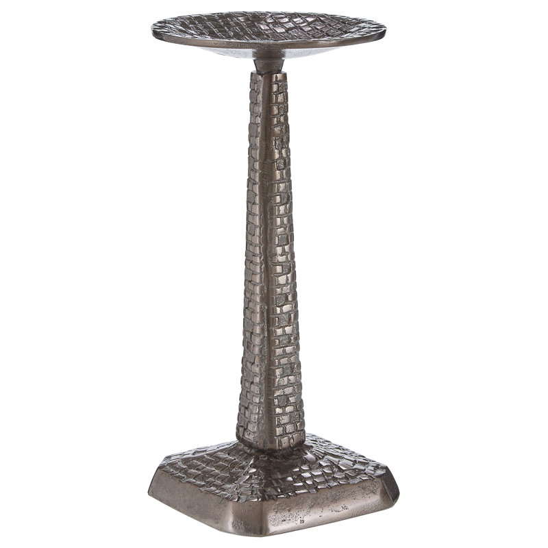 Valkenburg Metal Candlestick, 28 H x 14 W x 14 D