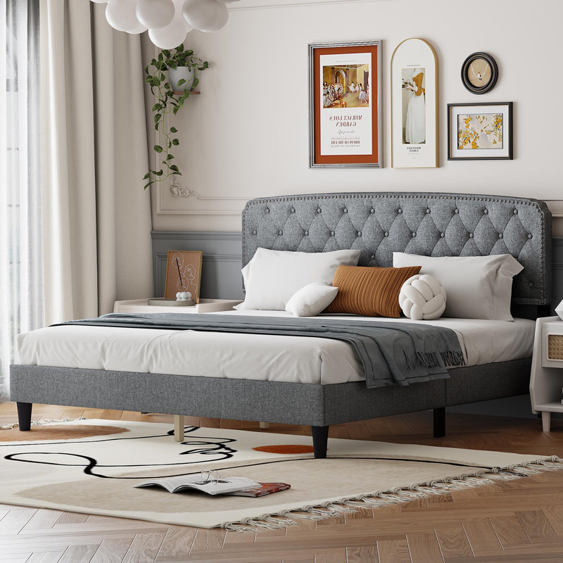 Lit Dupere, Très grand, Light Grey