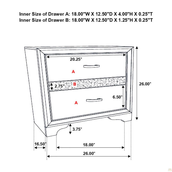 Dimensions du produit