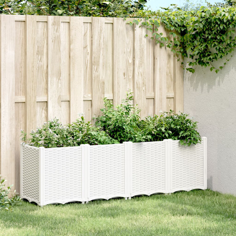 Benilde Planter Box, White