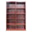Patro Double Wide Solid Wood Veneer Bookcase, 10 Shelf, 72 inch Tall-39538726