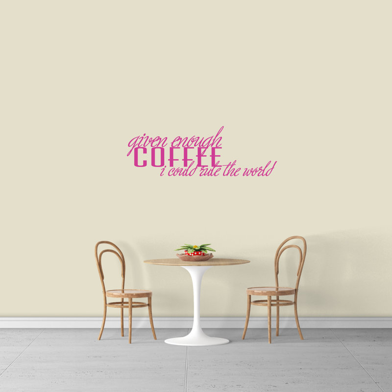 Décalcomanie murale assez basse indiquée Beverlin, Rose vif