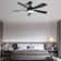 Damecia 52" 5 - Blade Smart Standard Ceiling Fan with Remote Control and LED Light