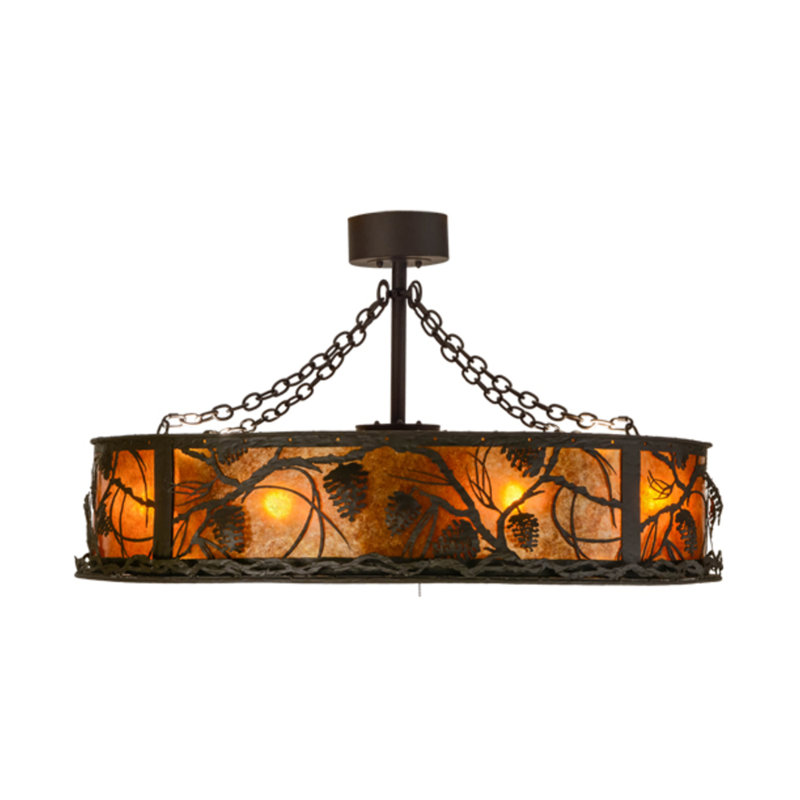 Whispering Pines Downrod Ceiling Fan