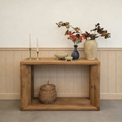 Retro Minimalist Console Table