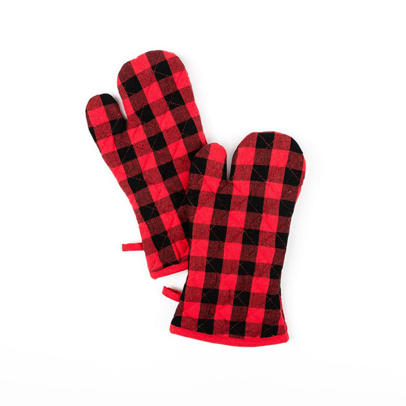 Flato Home Cotton Oven Mitt Set