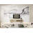 Dark Smokes Marble Pattern Modern Removable Wallpaper-172875911