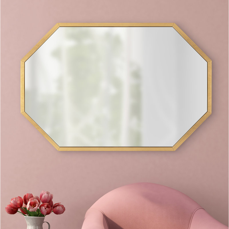 Saleh Flat Mirror, Gold
