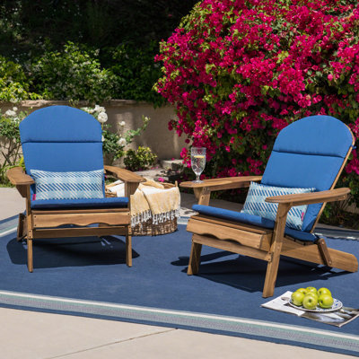 Laffey Solid Wood Folding Adirondack Chair