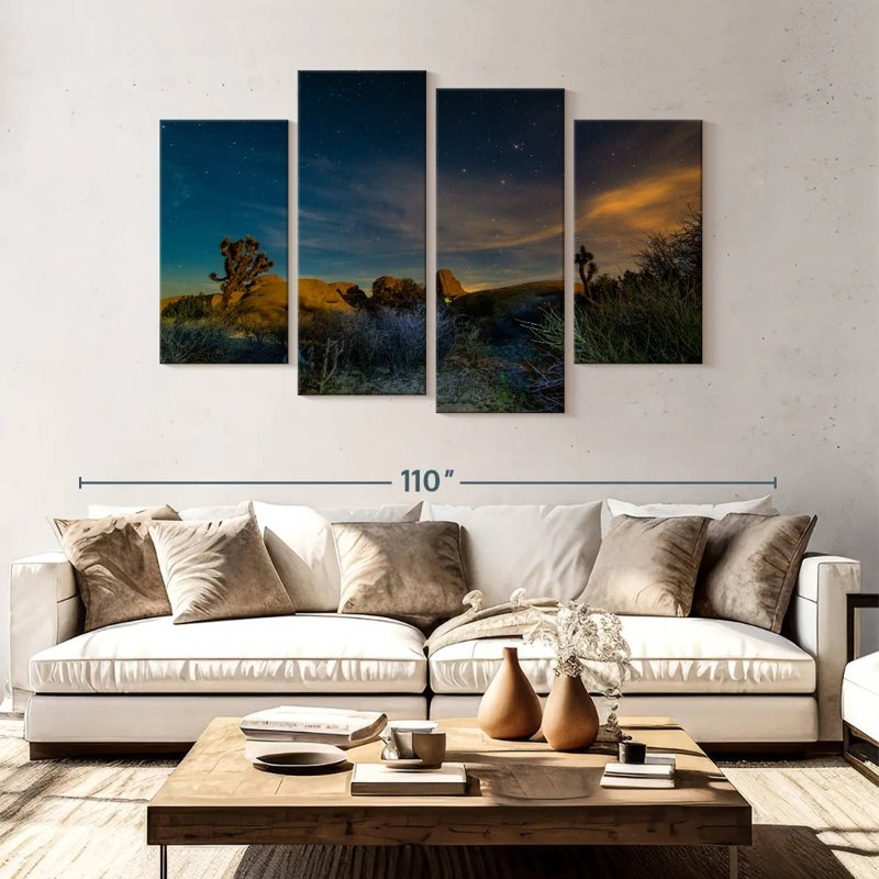 Desert Night Sky, 54" H x 84" W