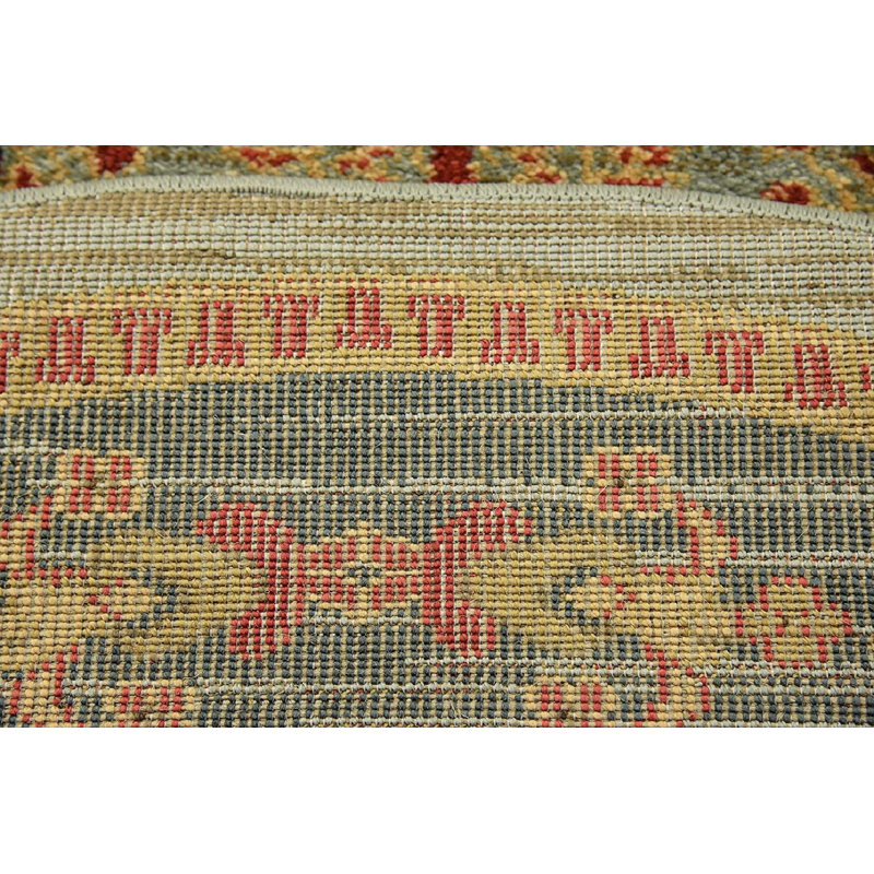 Tapis multicolore Jaeden Southwestern, Rond 3 pi 3 po