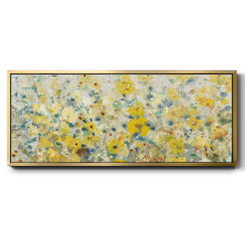 «Cheerful Garden II», toile encadrée, H 20 po x l 50 po