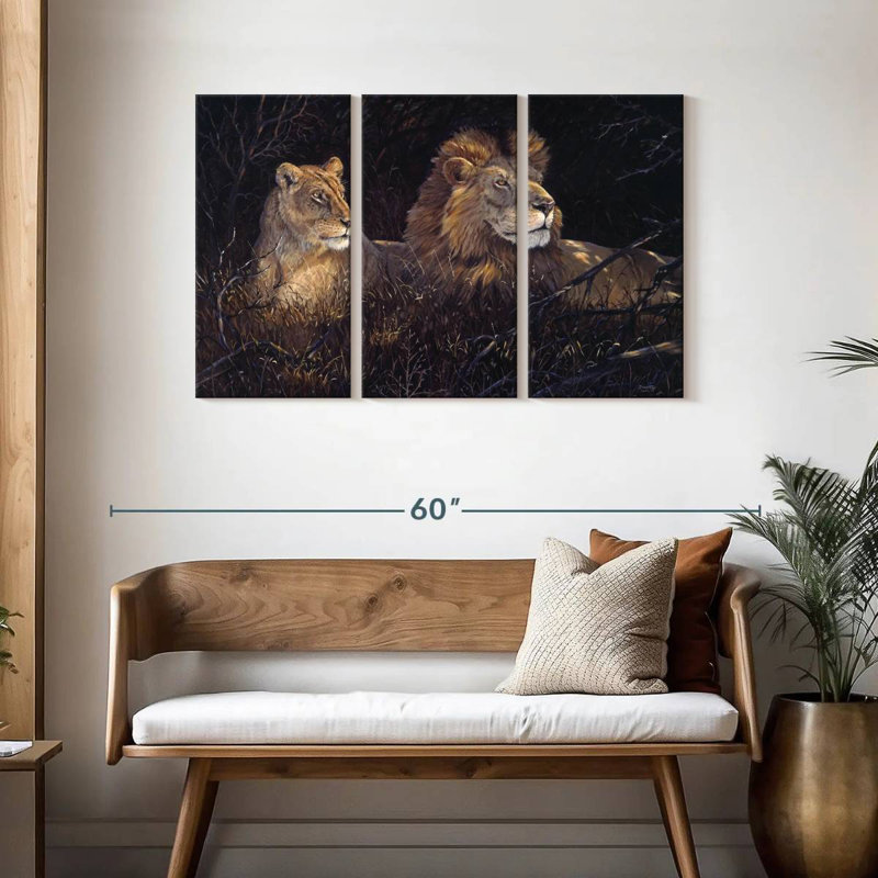 Brampt In Deep Shadows, 28" H x 45" W