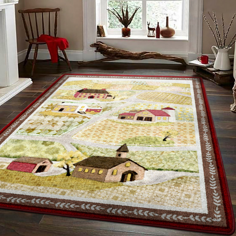 Tapis Caetlin, Rectangle 3 pi 10 po x 5 pi 4 po