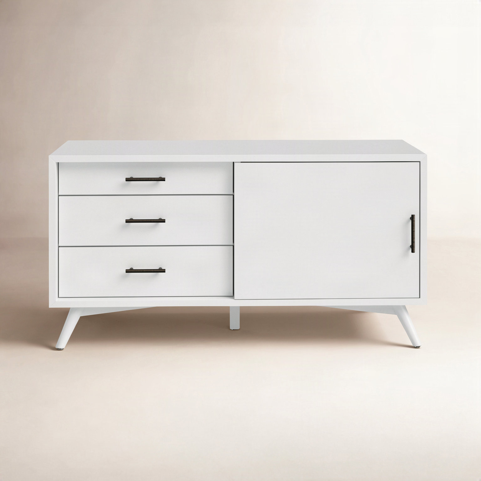 Williams 50" TV Stand, White