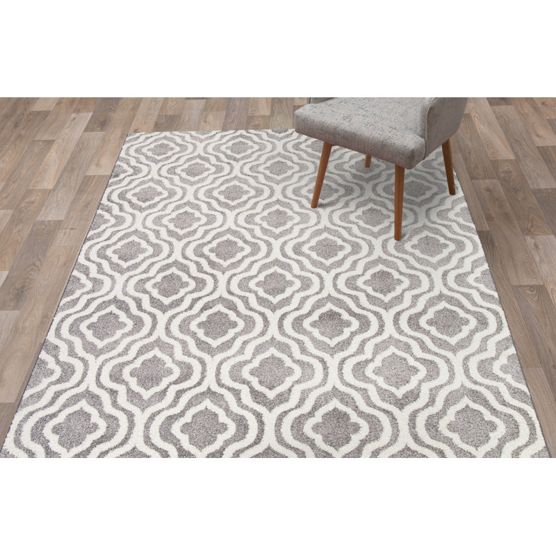 Loney Geometric Indoor Rug, Rectangle 5'3" x 7'3"