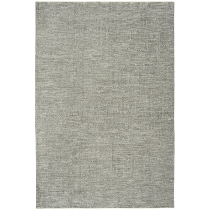 DKNY DK014 Madison Square 9' x 12' Slate Modern Indoor Rug, Rectangle 9' x 12', Slate