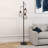 70" 3-lights Industrial Black Tree Floor Lamp