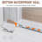 BFH 30"W*72"H  Bifold Frameless Shower Door,6mm Clear Tempered Glass, 180° Folding Hinge-107231835