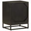Battistino 40cm W Iron Bedside Table