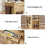 Wood Kitchen Island-682881750