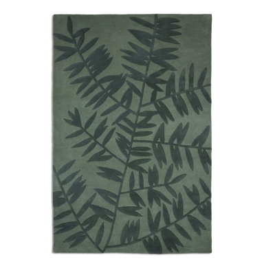 Balm Floral Wool Area Rug