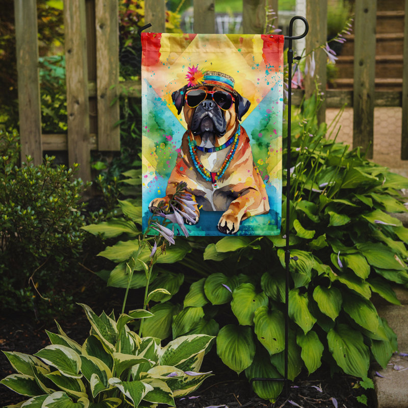 Drapeau de jardin Hippie Dawg, Cane corso
