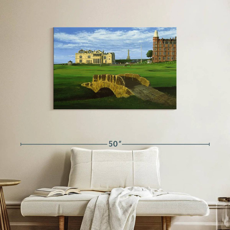 Kavia Golf Course V, 26" H x 39" W